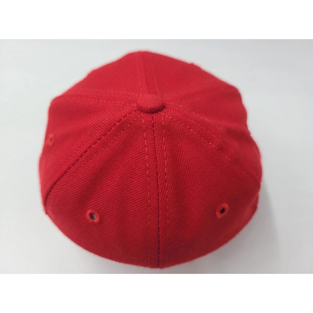 Vintage Washington Nationals‎ New Era 59Fifty Fitted 6 3/4 Hat Cap Wool MLB Red